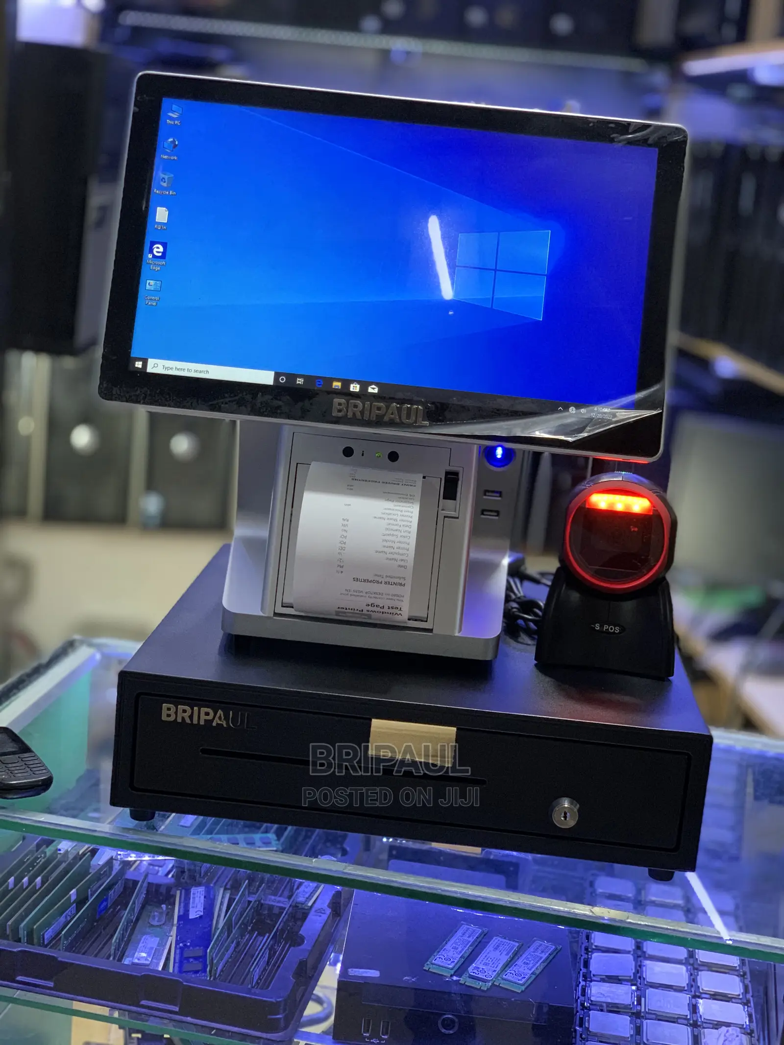 Single Touch Screen POS Terminal