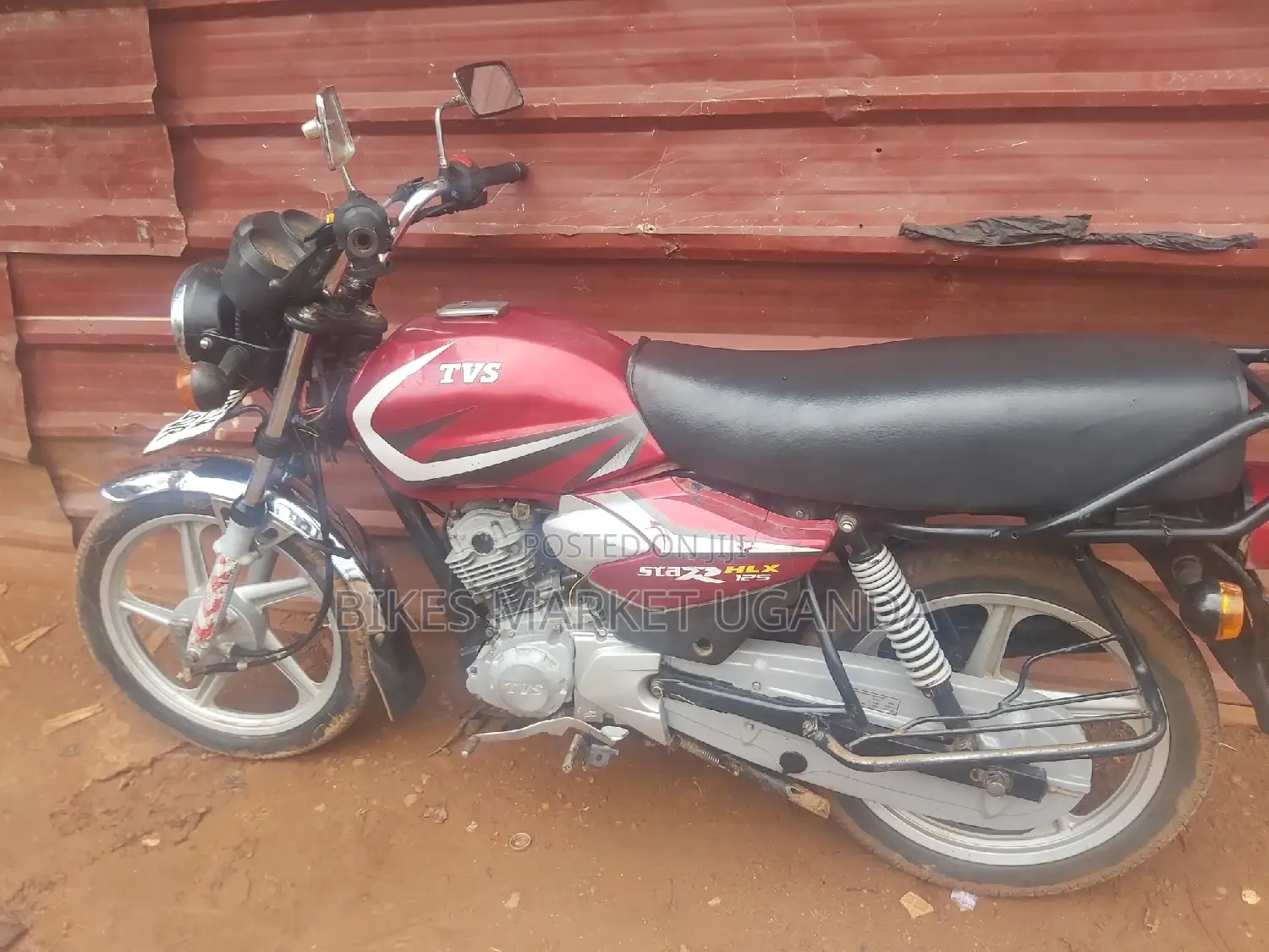 TVS HLX 125 2019 Red