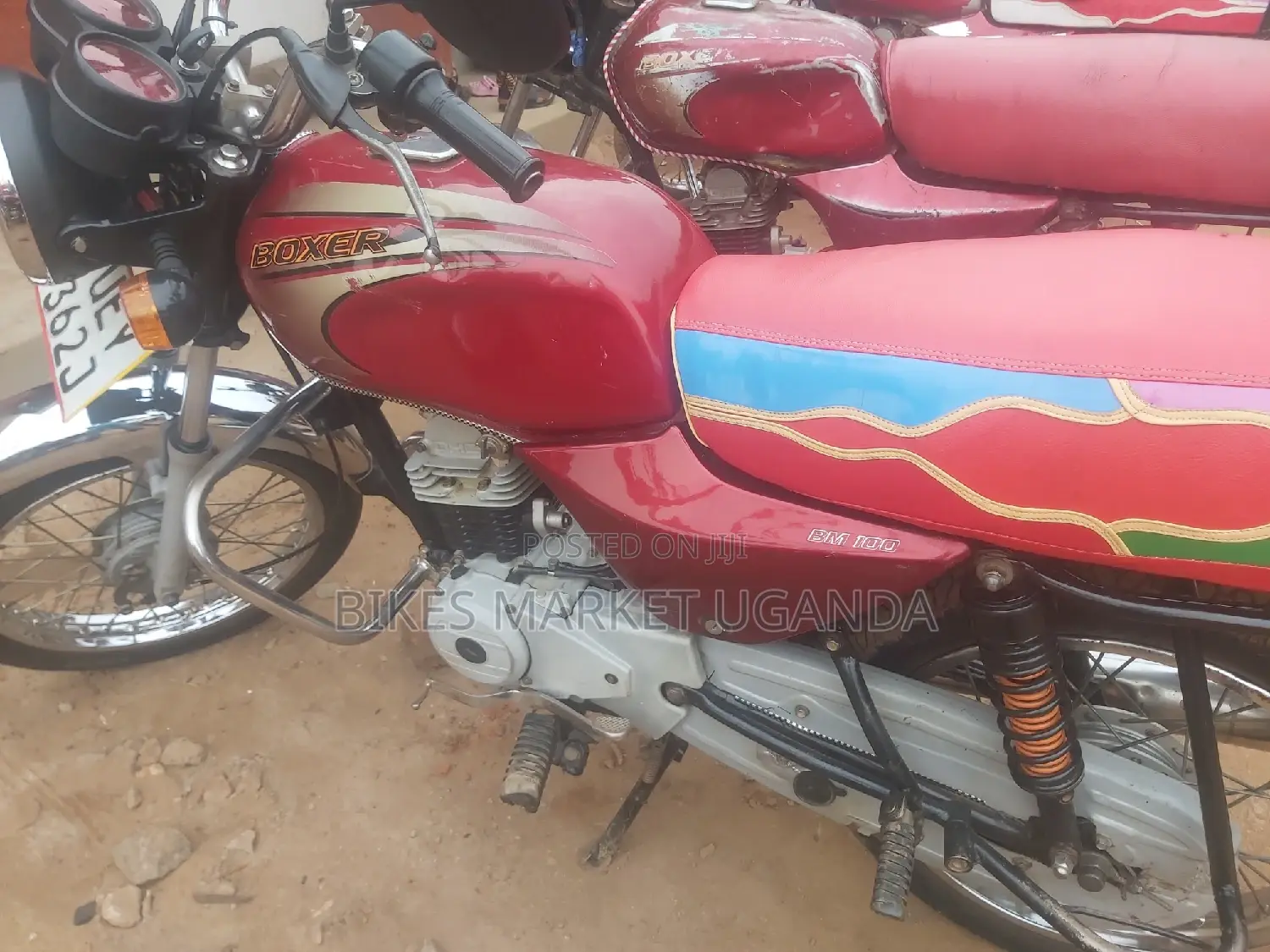New Bajaj Boxer 2019 Red