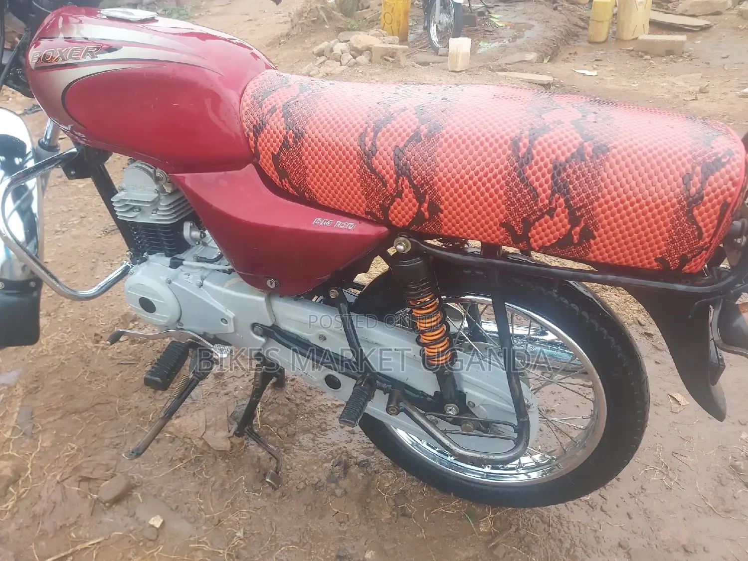 Bajaj Boxer 2022 Red