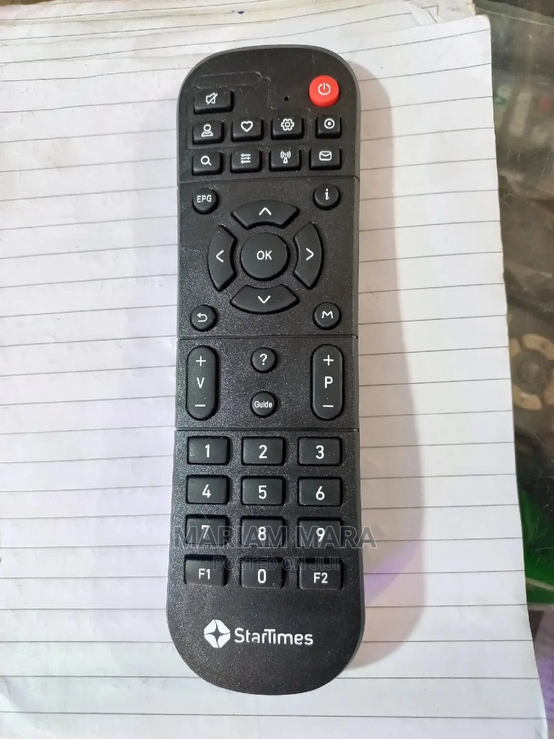 Startimes Remote
