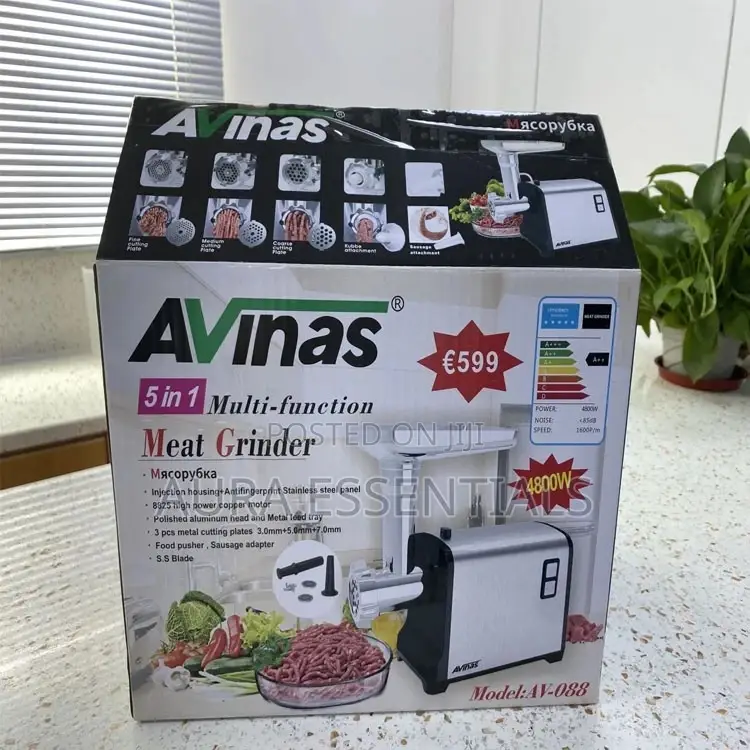 5in1 Avinas Meat Grinder/Sausage Maker