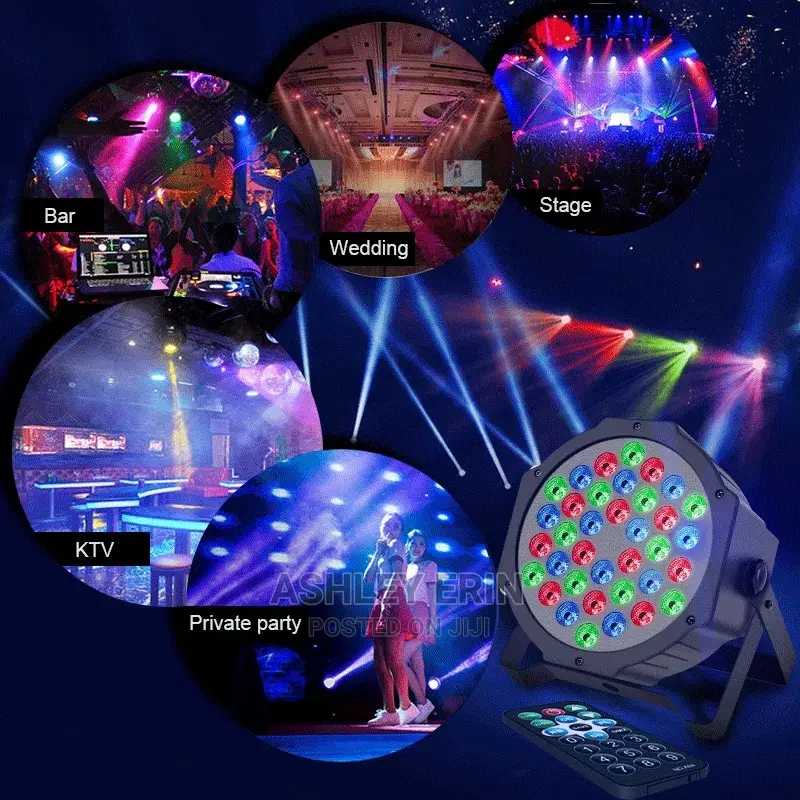 LED Multifunctional Flat Par Light