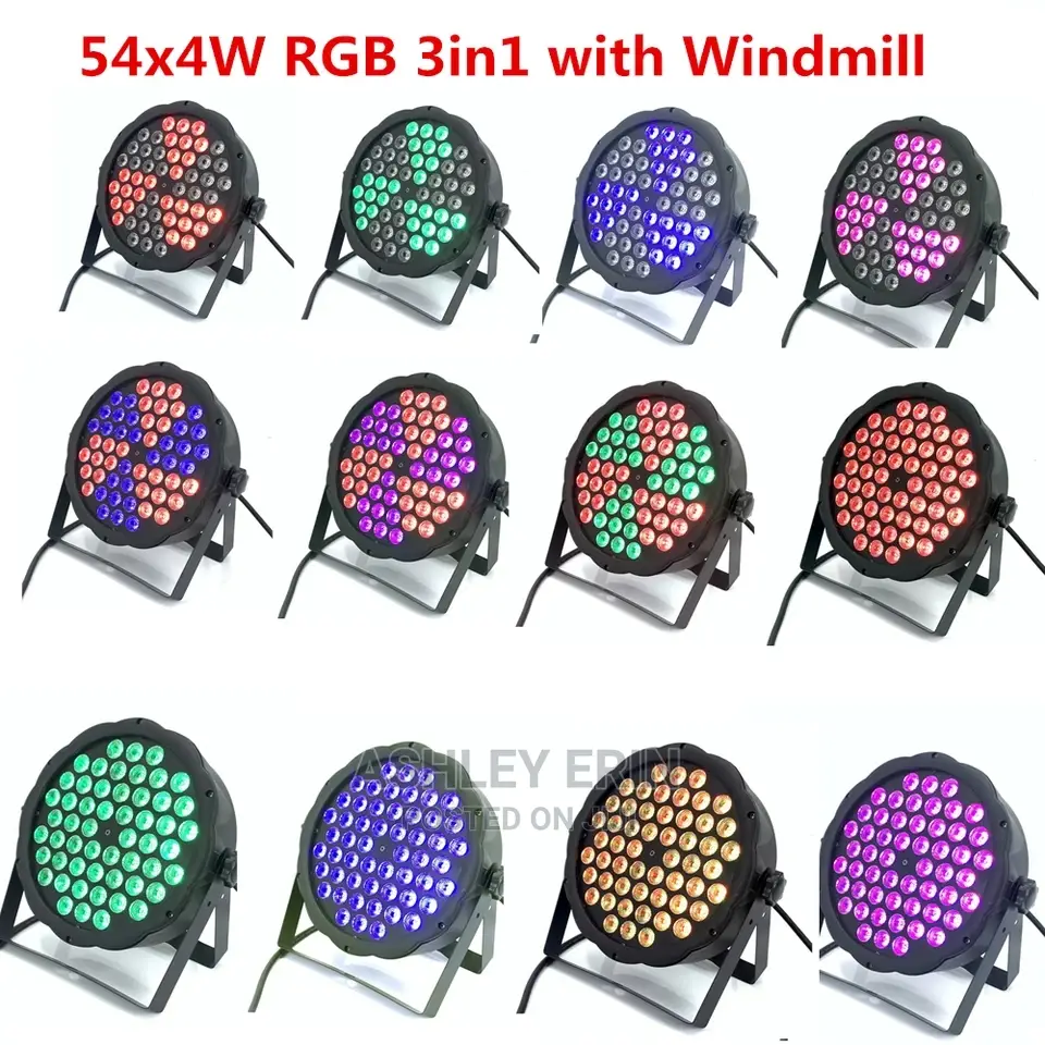 54x3w RGBW Colour Stage Par Light