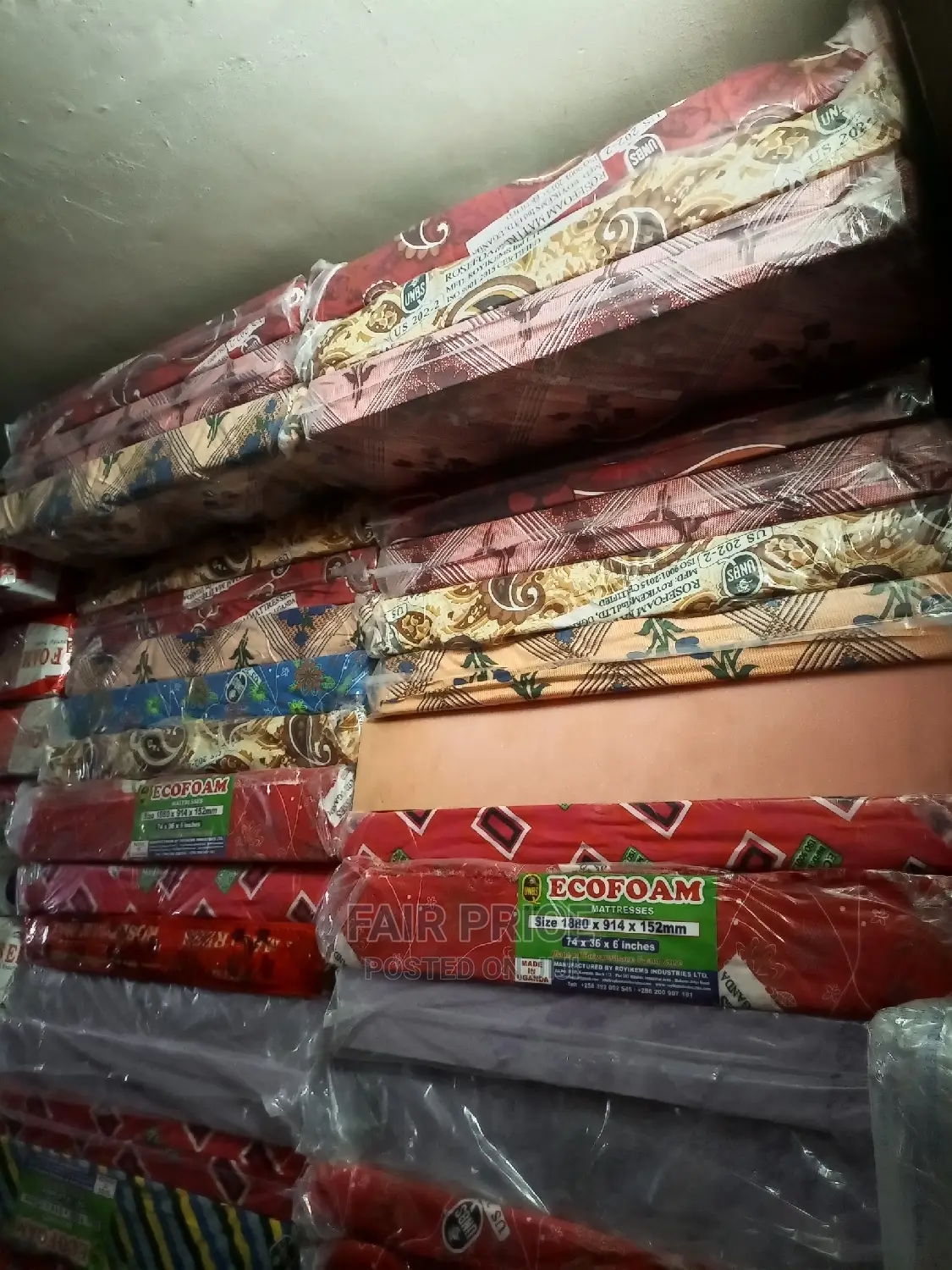Rosefoam Mattress 4*3 (Brown)