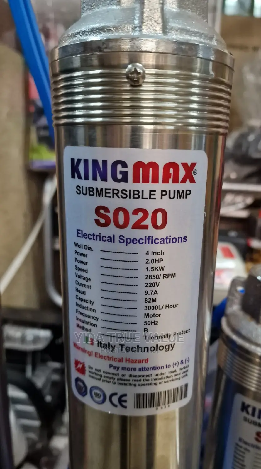 Kingmax Submersible Pump 82m