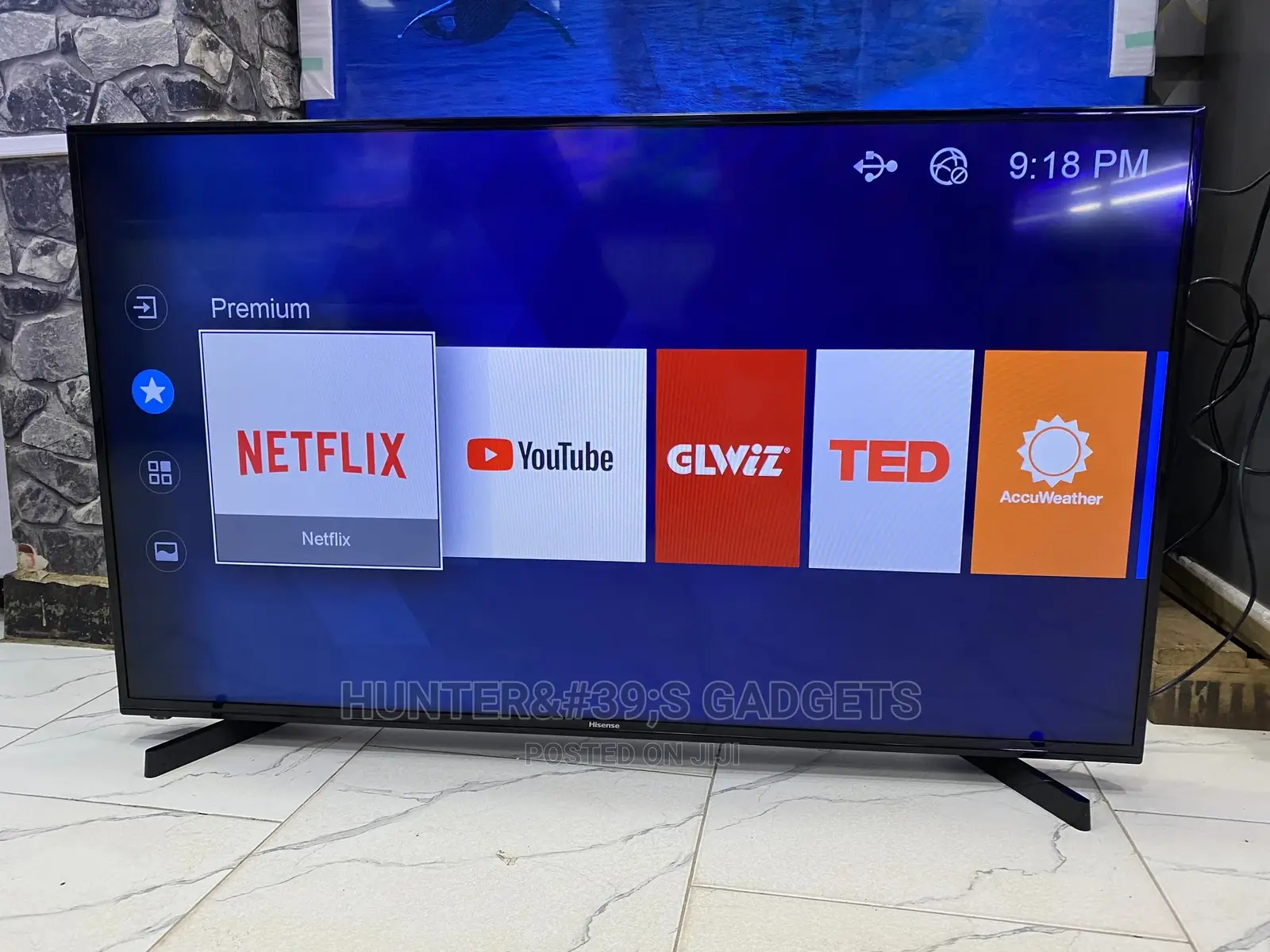 Hisense 50 Inch Smart Digital Satellite Vida