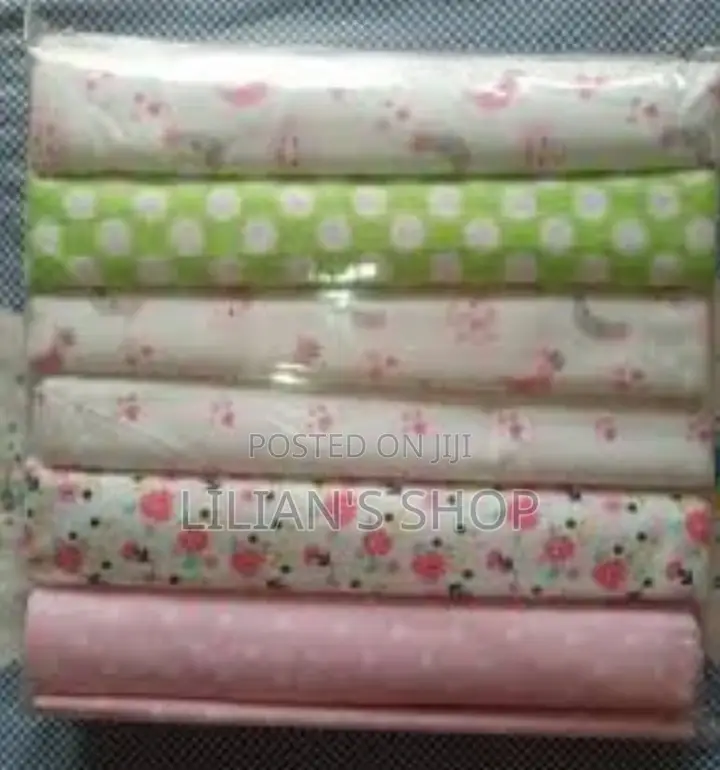 6pcs Soft Cotton Baby Bedsheets