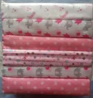 6pcs Soft Cotton Baby Bedsheets