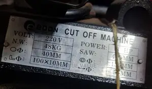 Cut Off Machine Heavy Duty With Motor