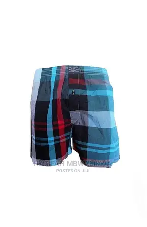 6 Pack of Men's Checkered Boxers-Multi Color