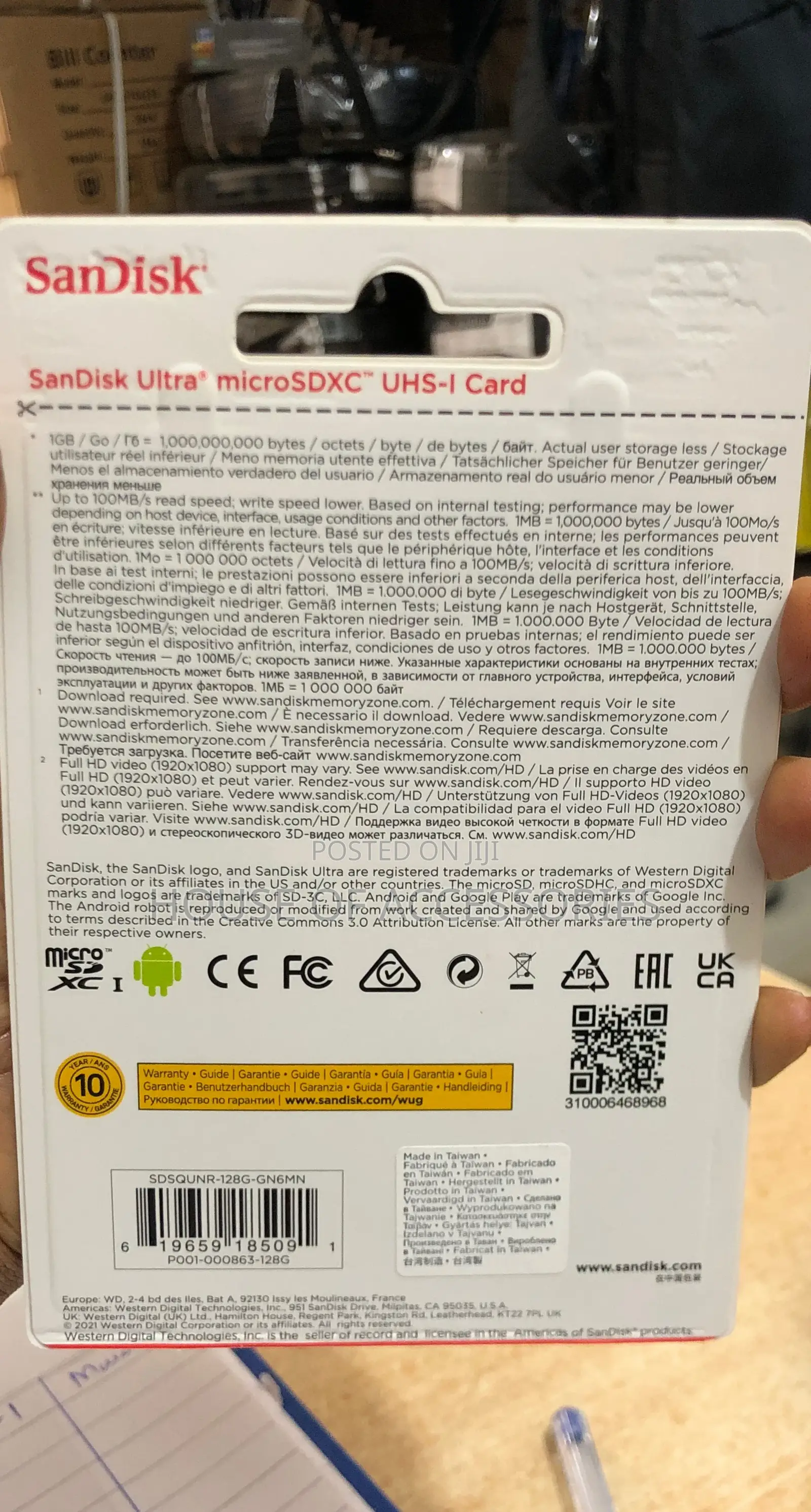 128gb Microsd Card Sandisk Ultra