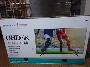 58" Hisense Smart Tv With 5 Years Warranty