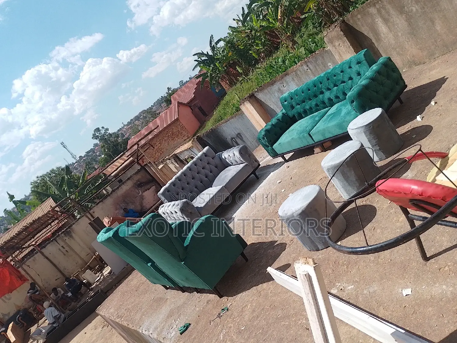 Sofa Set on Stock Call