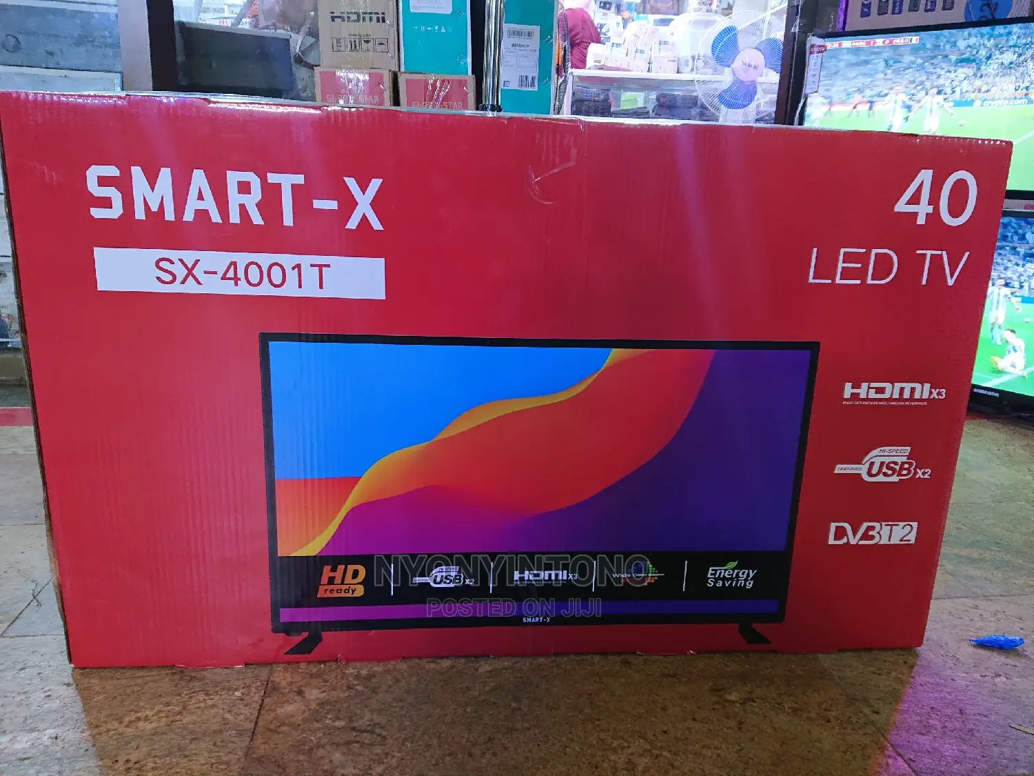 Smart X 40" Digital Tv With Inbuilt Free to Air Decoder