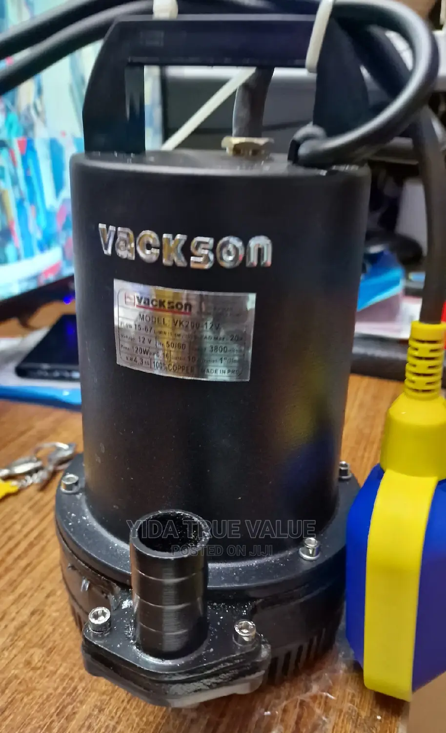 Solar Water Pump 20m Vackson
