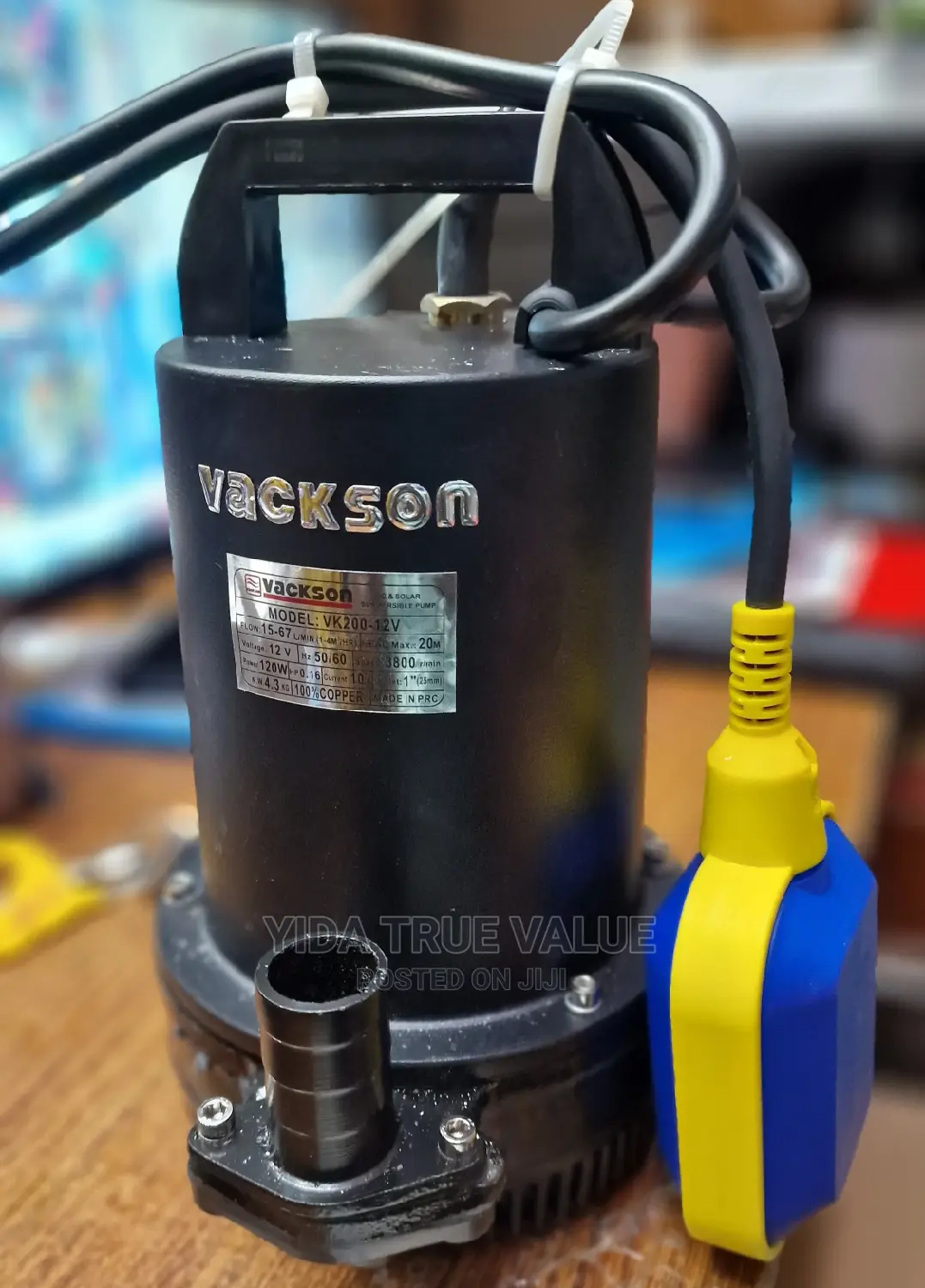 Solar Water Pump 20m Vackson