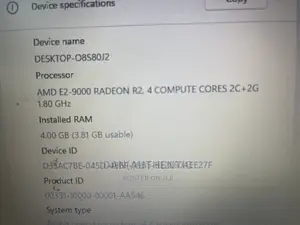Laptop Lenovo IdeaPad 320 4GB AMD A8 HDD 500GB