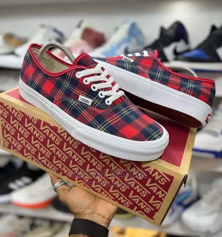 Original Checked Vans Off the Wall Sneakers