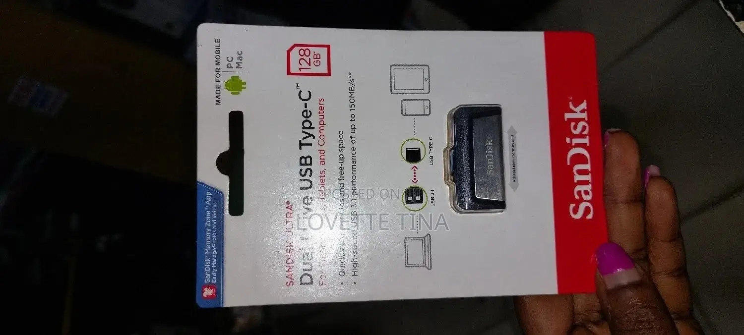 128gb Flash Usb Type C