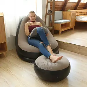 Inflatable Sofa Deluxe Lounge With Astool