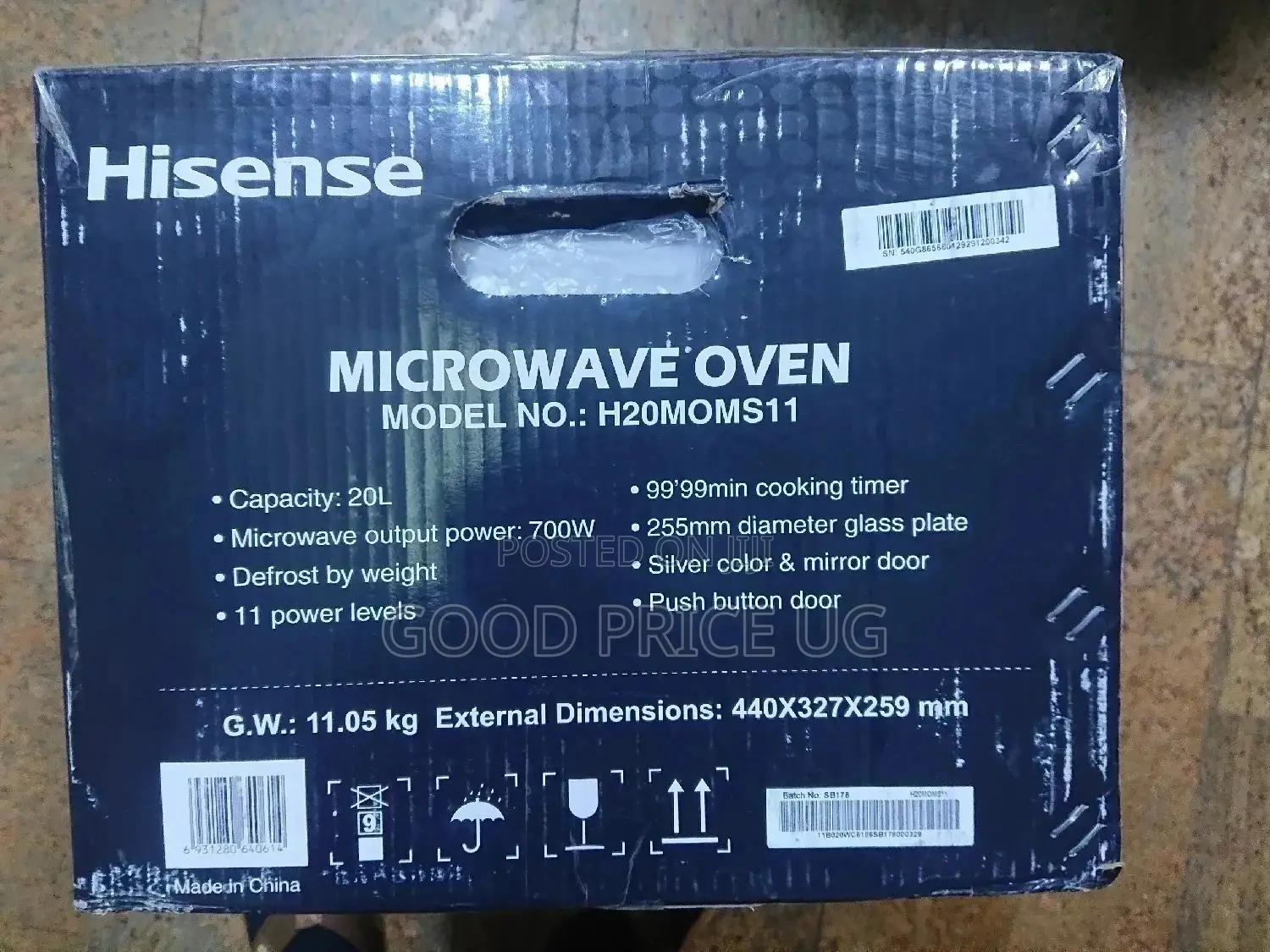 20 L Hisense Digital Microwave Oven