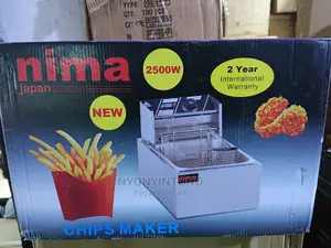 6liters Nima Single Deep Fryer With 2years Warranty