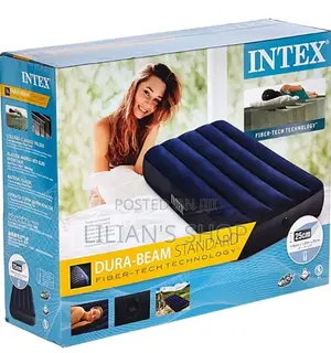 Intex Air Mattress 4*6 With Apump