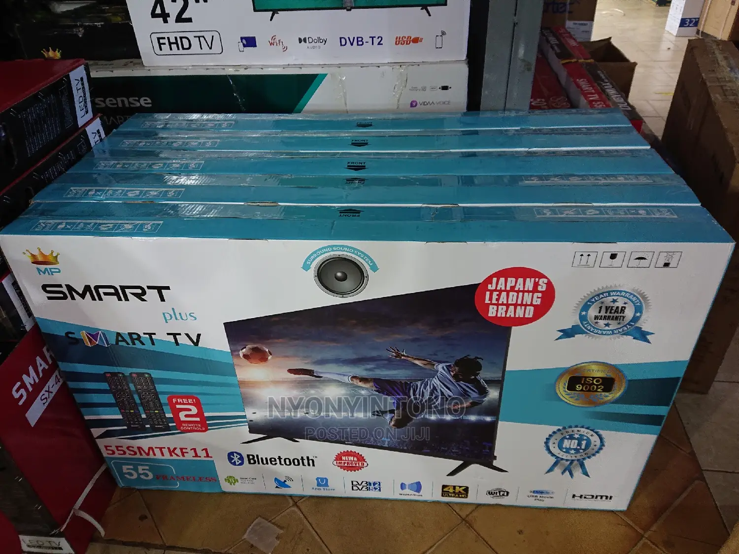 Smartplus 55" Android Smart Tv With Bluetooth