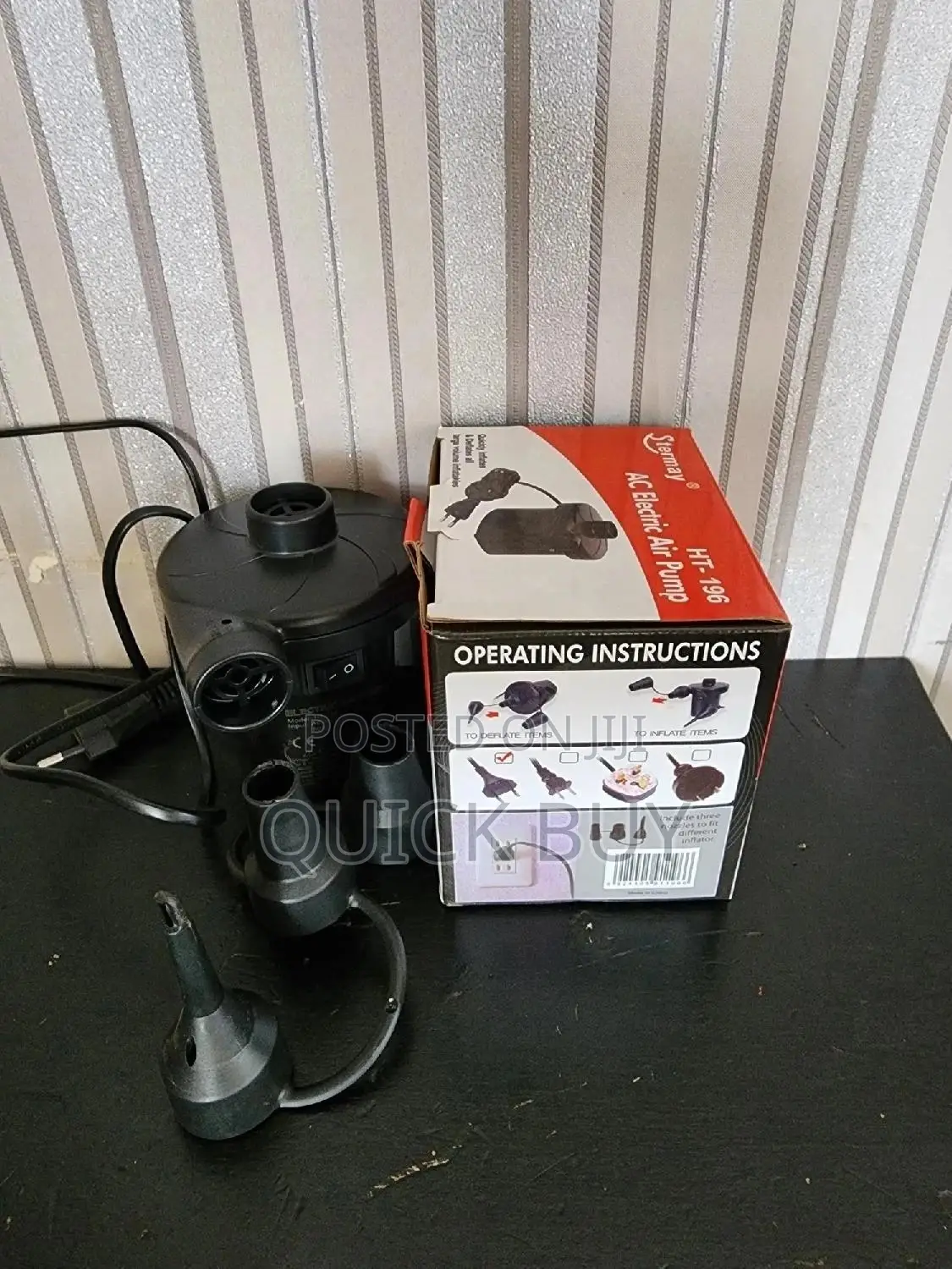 AC Air Pump Inflator/Deflator