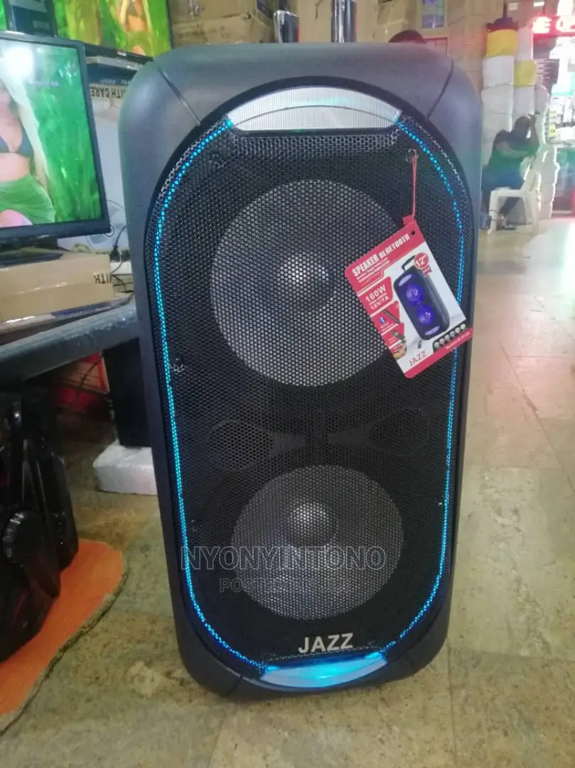 12" Jazz Rechargeable Wireless Speaker With Microphone