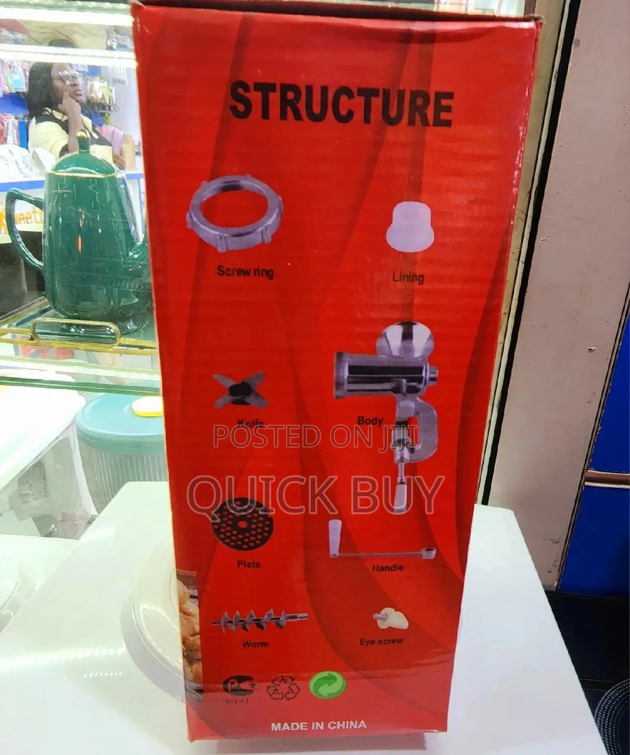 Aluminum Alloy Manual Meat Grinder