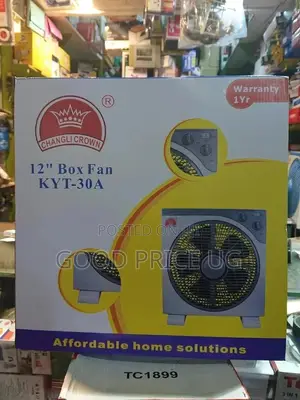12 Inches Changli Crown Box Fan With 2 Years Warranty