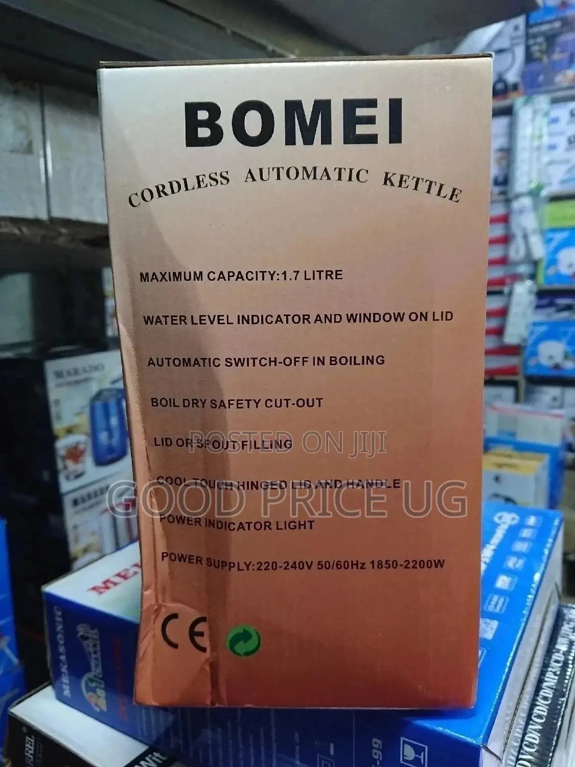 Bomei Cordless Electric Kettle