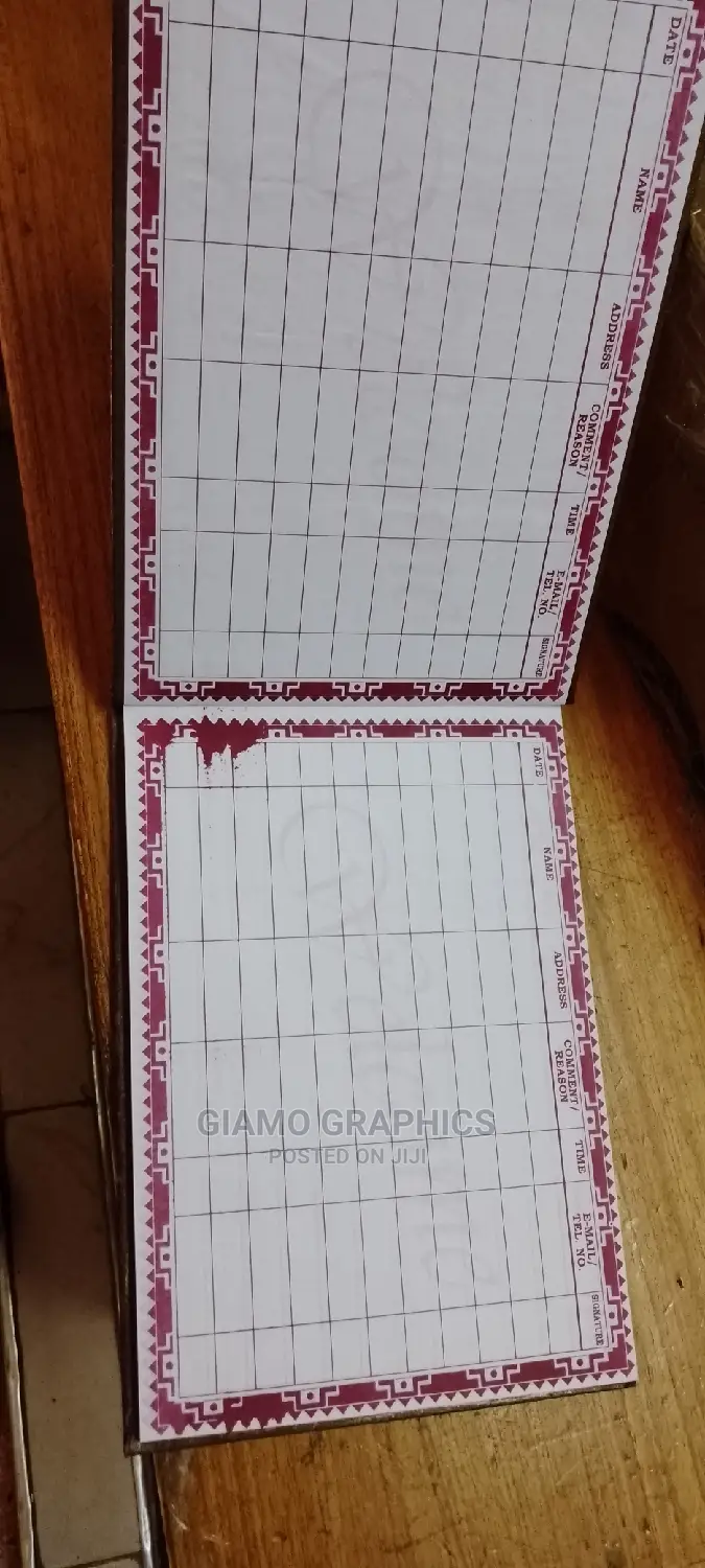 2023 Visitor's Books