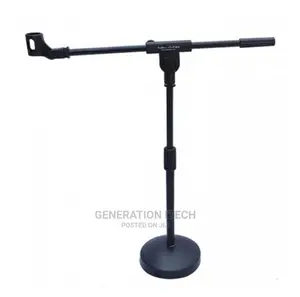 Microphone Table Stand With Round Base