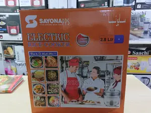 Sayona 2.8L Rice Cooker With Steamer and 1yr Warranty