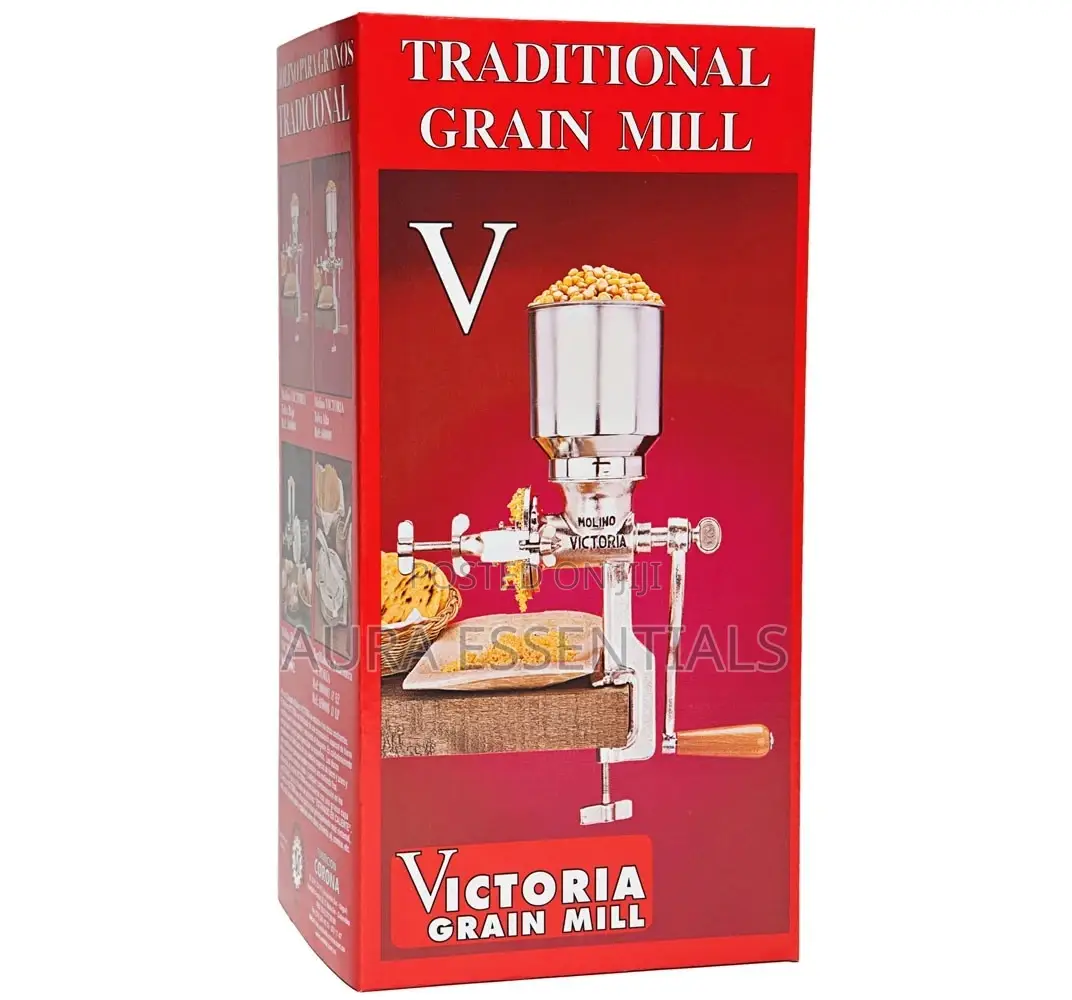 Victoria Grain Miller Hand Grinder Coffee Beans Corn Etc