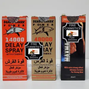 Deadly Shark Power 48000 / 140000 Ejaculation Delay for Men
