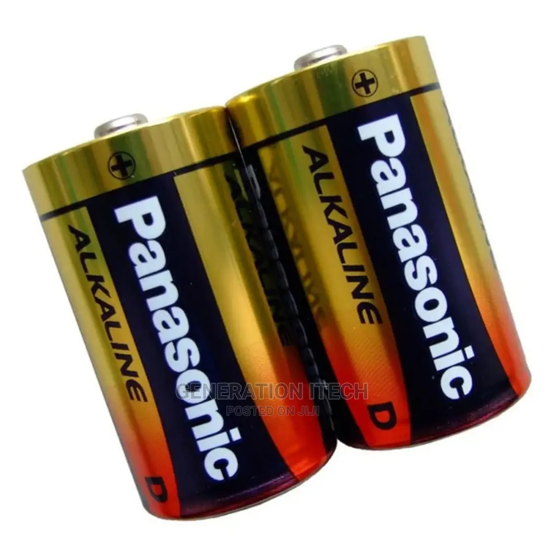Panasonic LR20 D Size 1.5V Alkaline Batteries