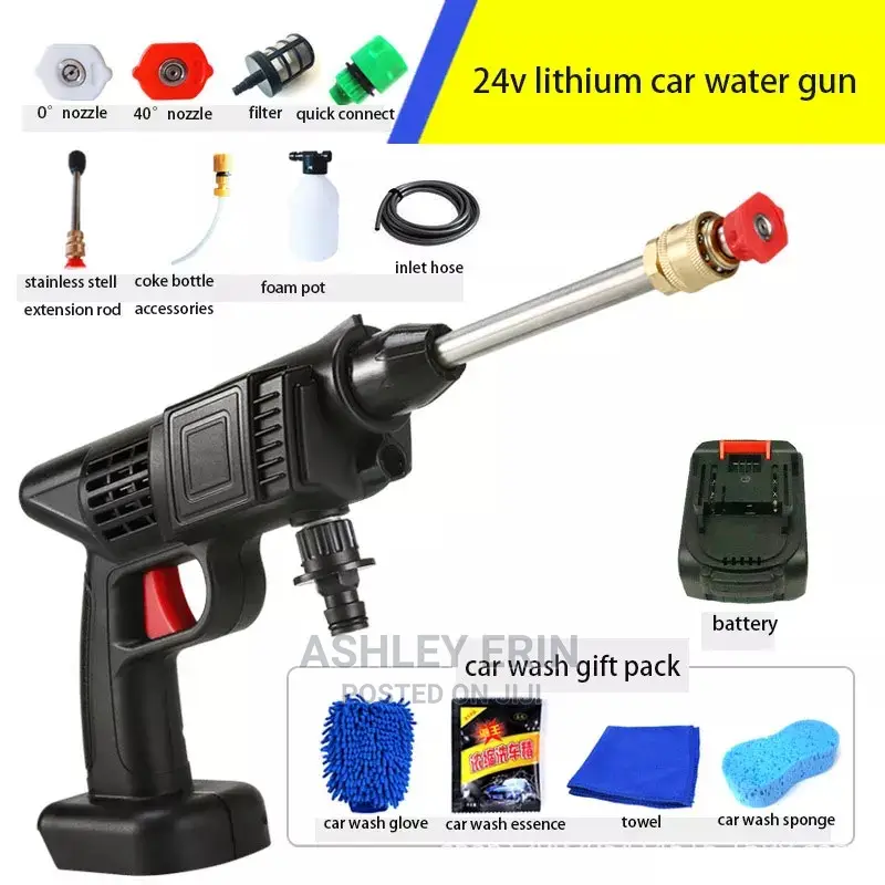 Wireless High Pressure Car Washer