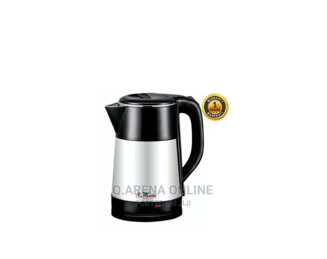Electro Master 2.4L Electric Kettle - Silver