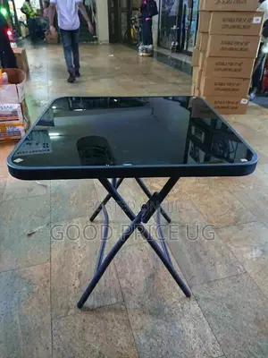 Glass Foldable Dining Table