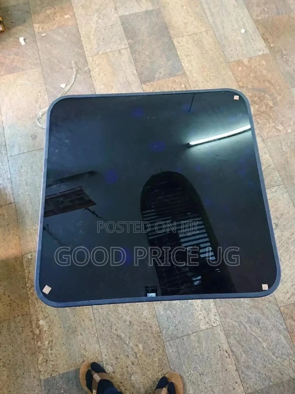 Glass Foldable Dining Table