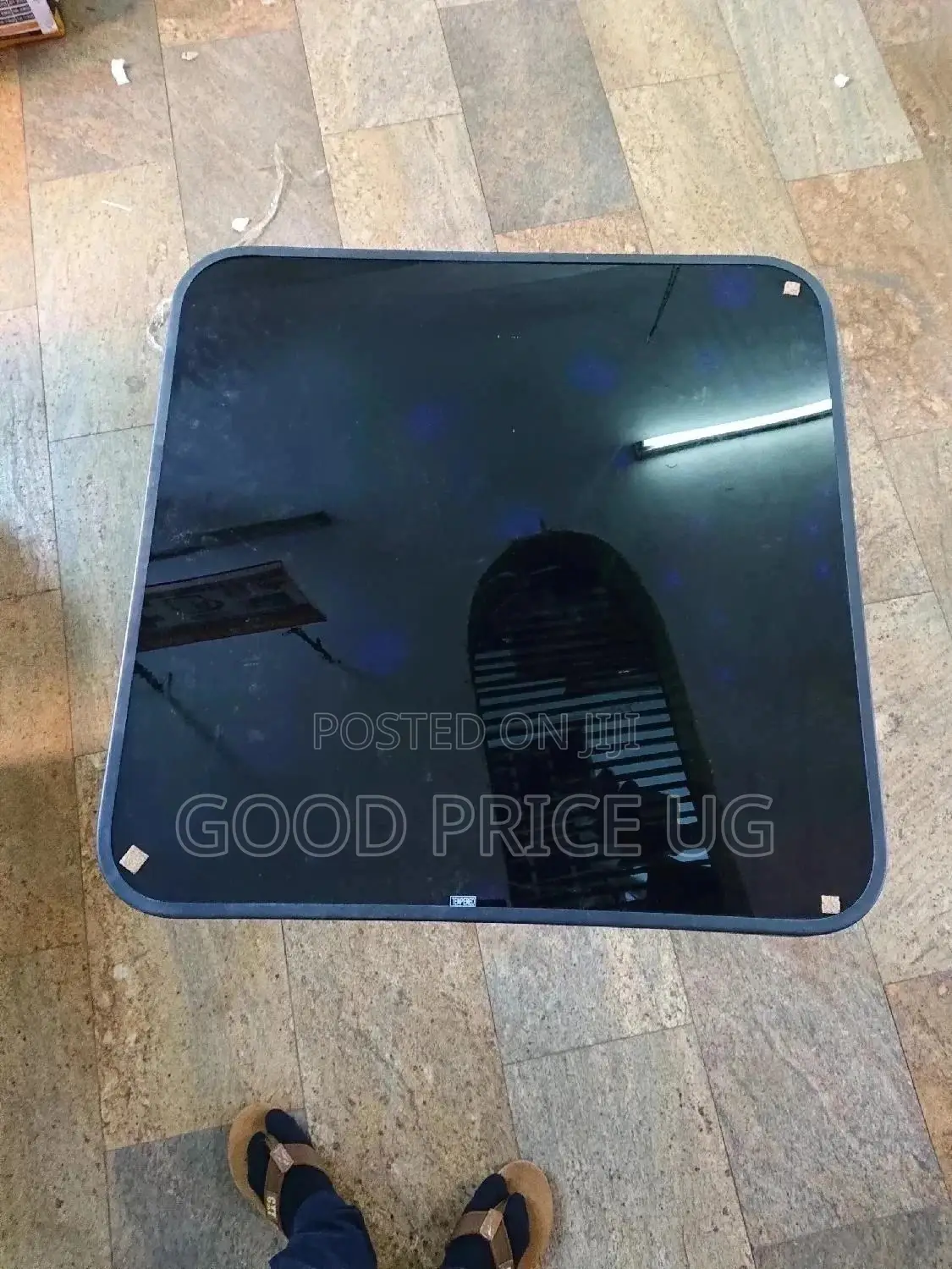 Glass Foldable Dining Table
