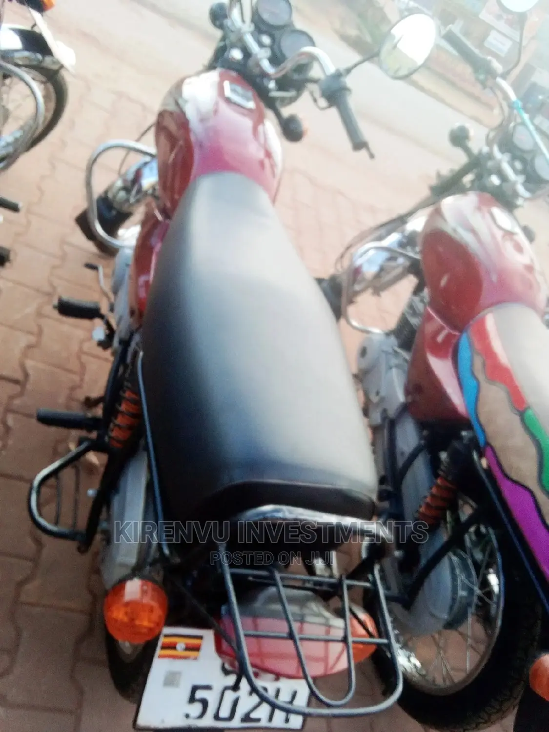 Bajaj Boxer 2017 Red