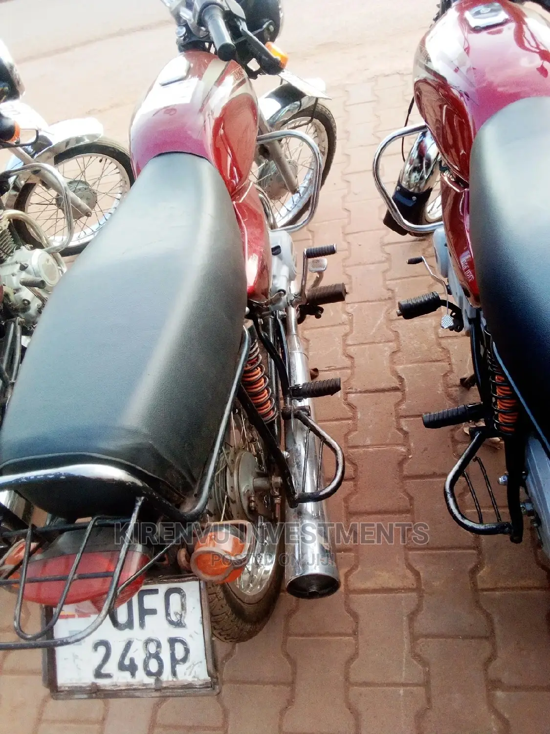 Bajaj Boxer 2017 Red