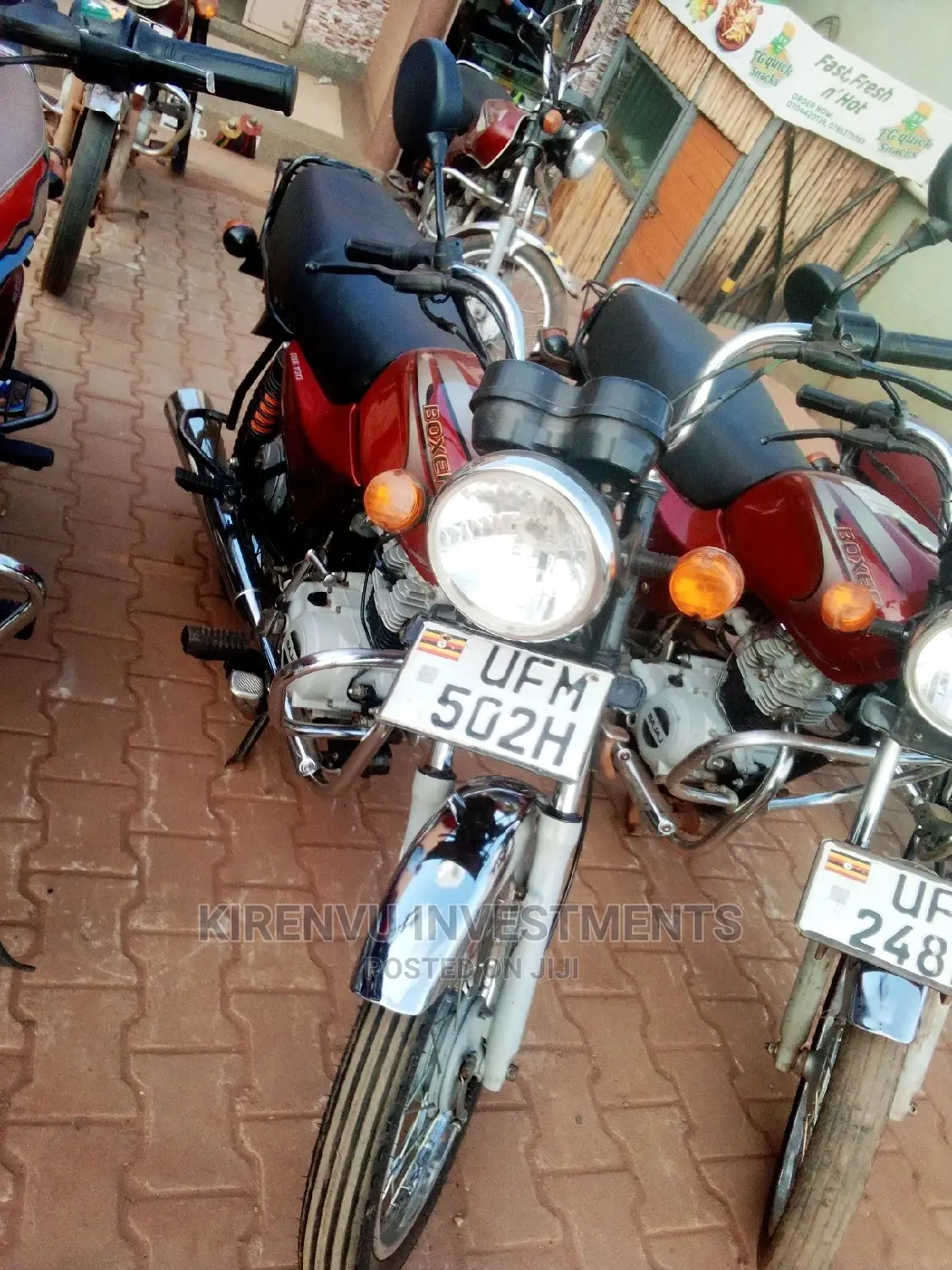 Bajaj Boxer 2016 Red