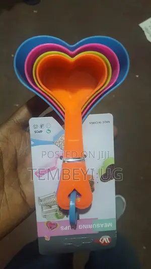 Set of 4 Measuring Spoons for Baking.