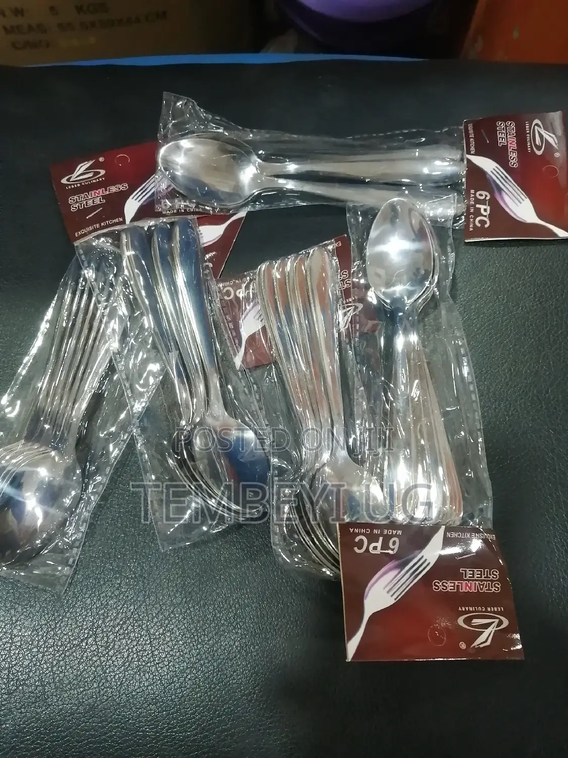 Set of 6 Tea Spoons High Quality